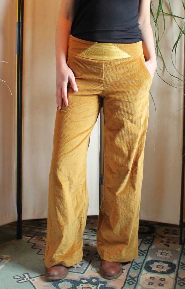 Pantalon velours Safran