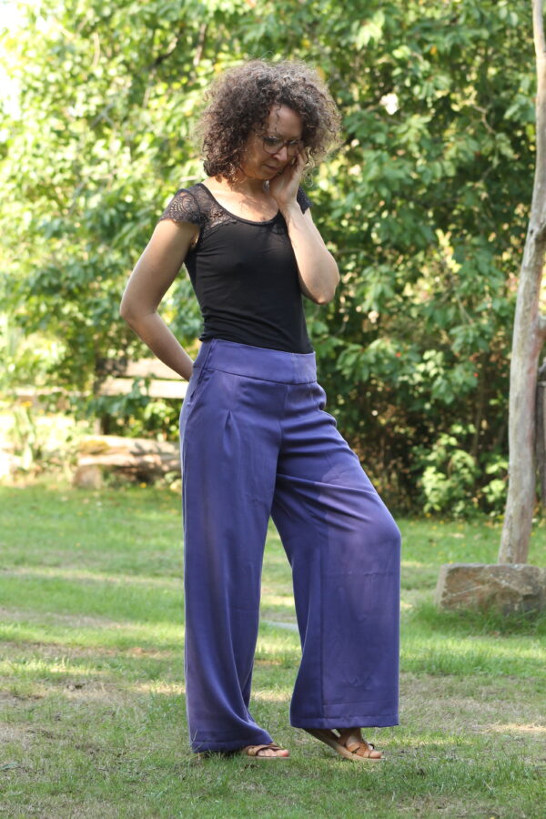 Pantalon Onde - Améthyste
