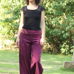 Pantalon Mara - Prune