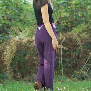 Pantalon Dune - Velours Violet
