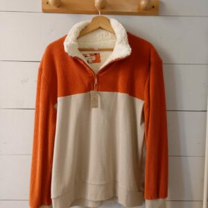 Sweat Mixte Brume - Duo cuivre/greige