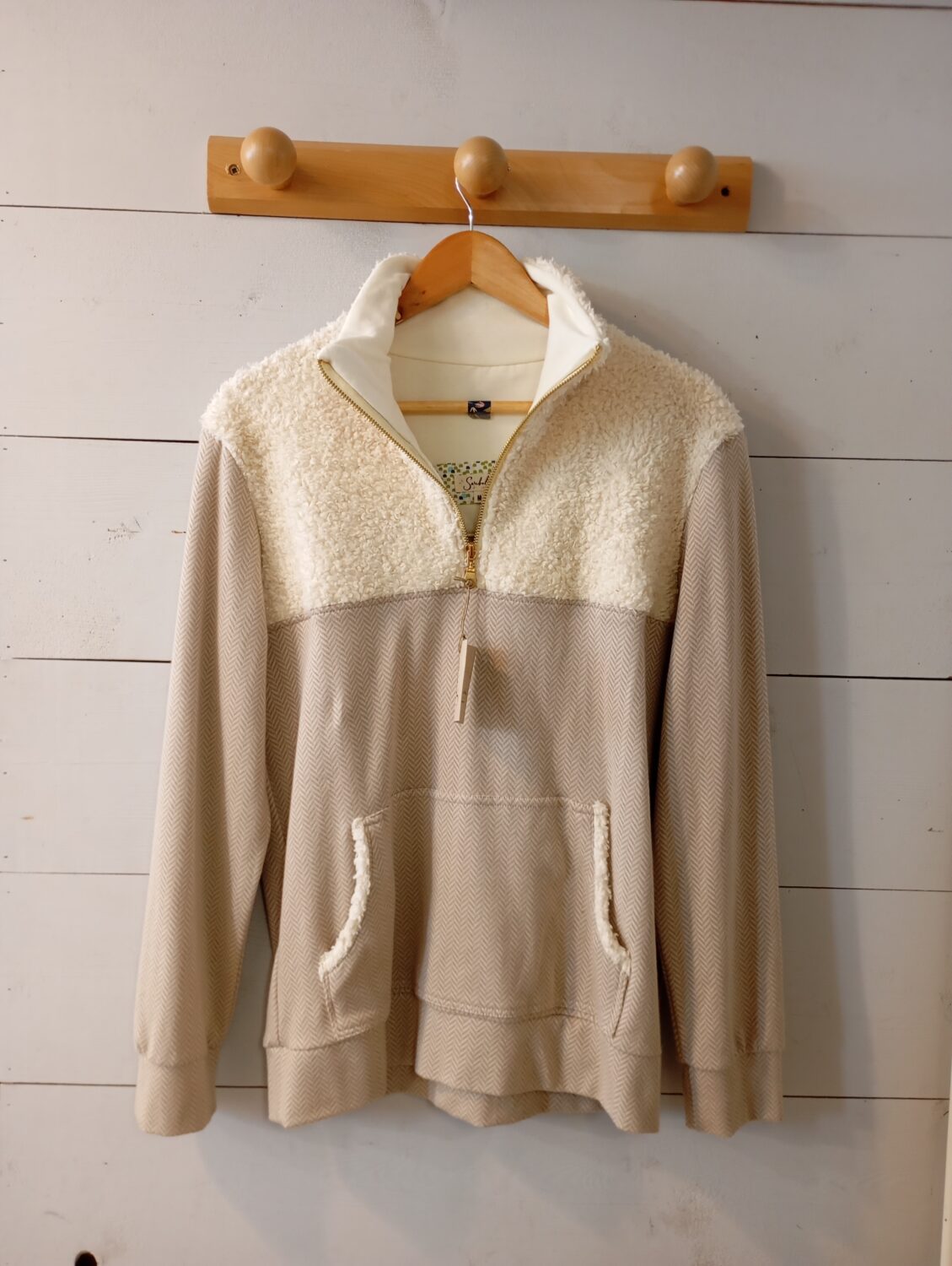 Sweat Mixte Brume - Duo moumoutte/greige