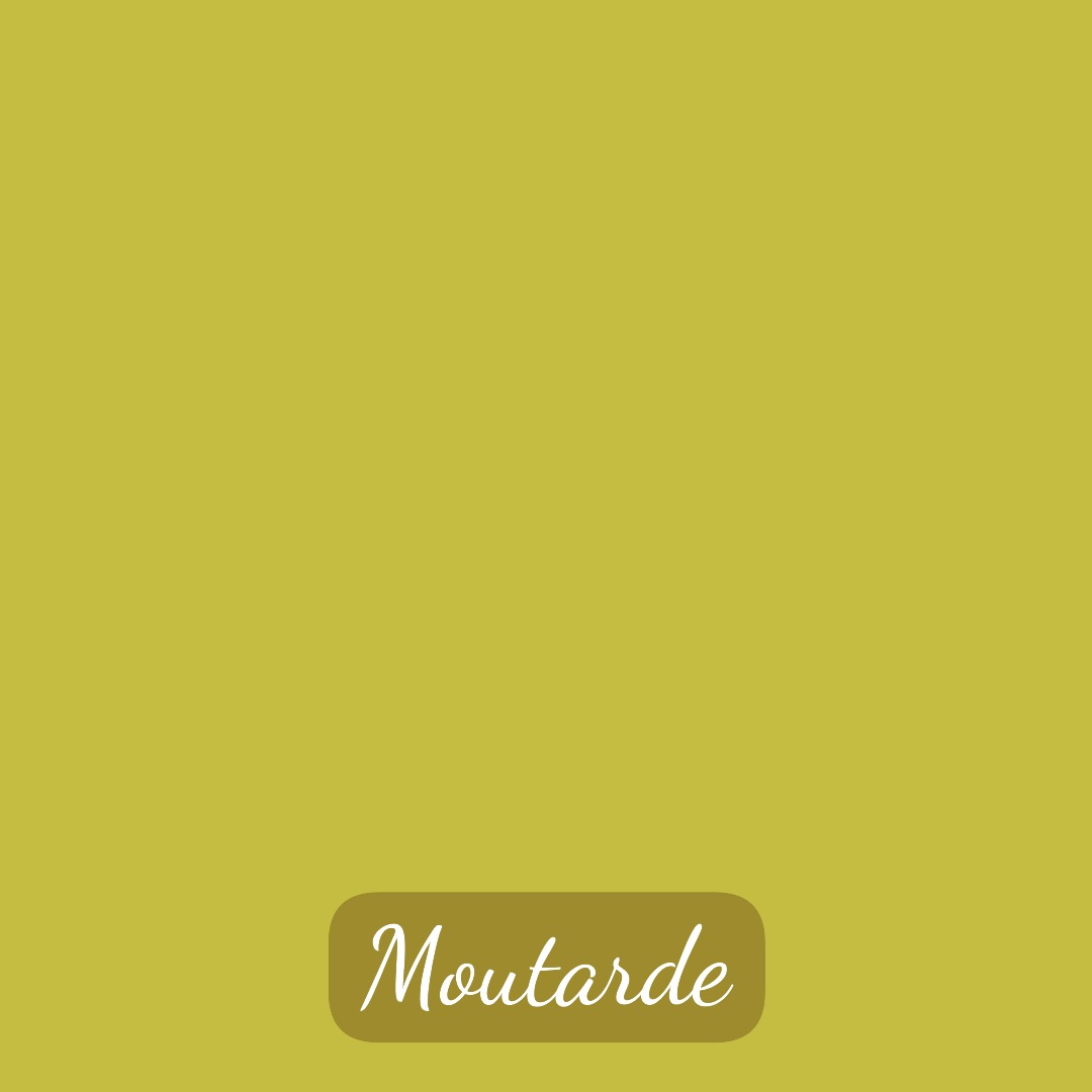 satin moutarde