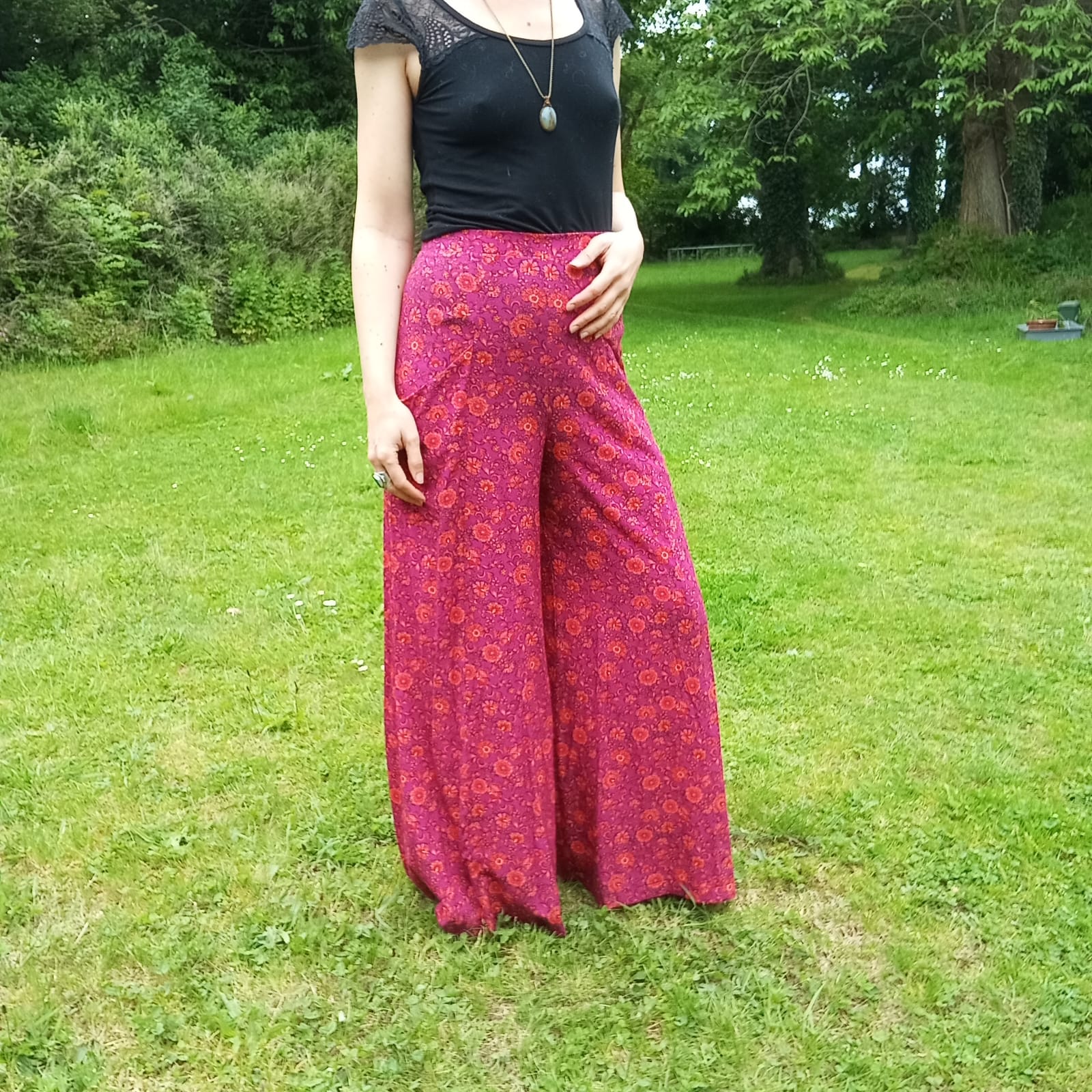 Pantalon Effluve - Fuschia
